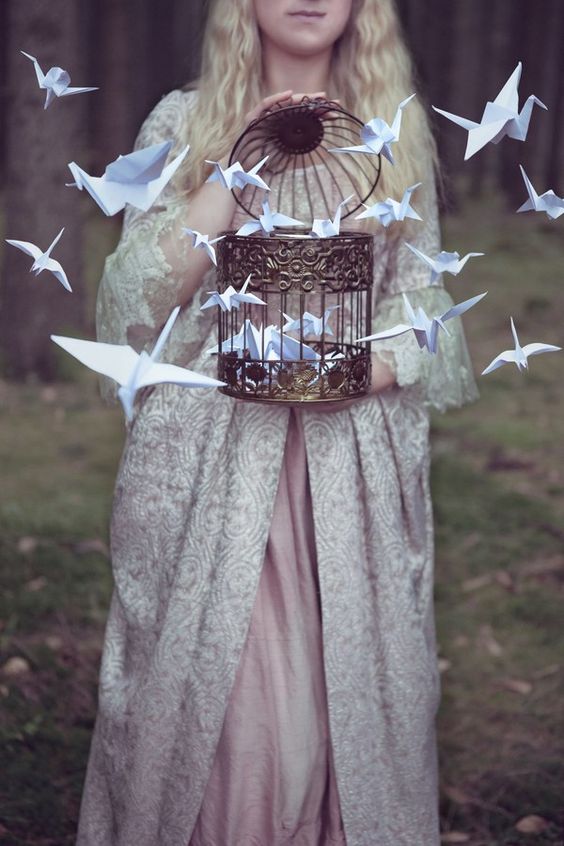 woman-bird
