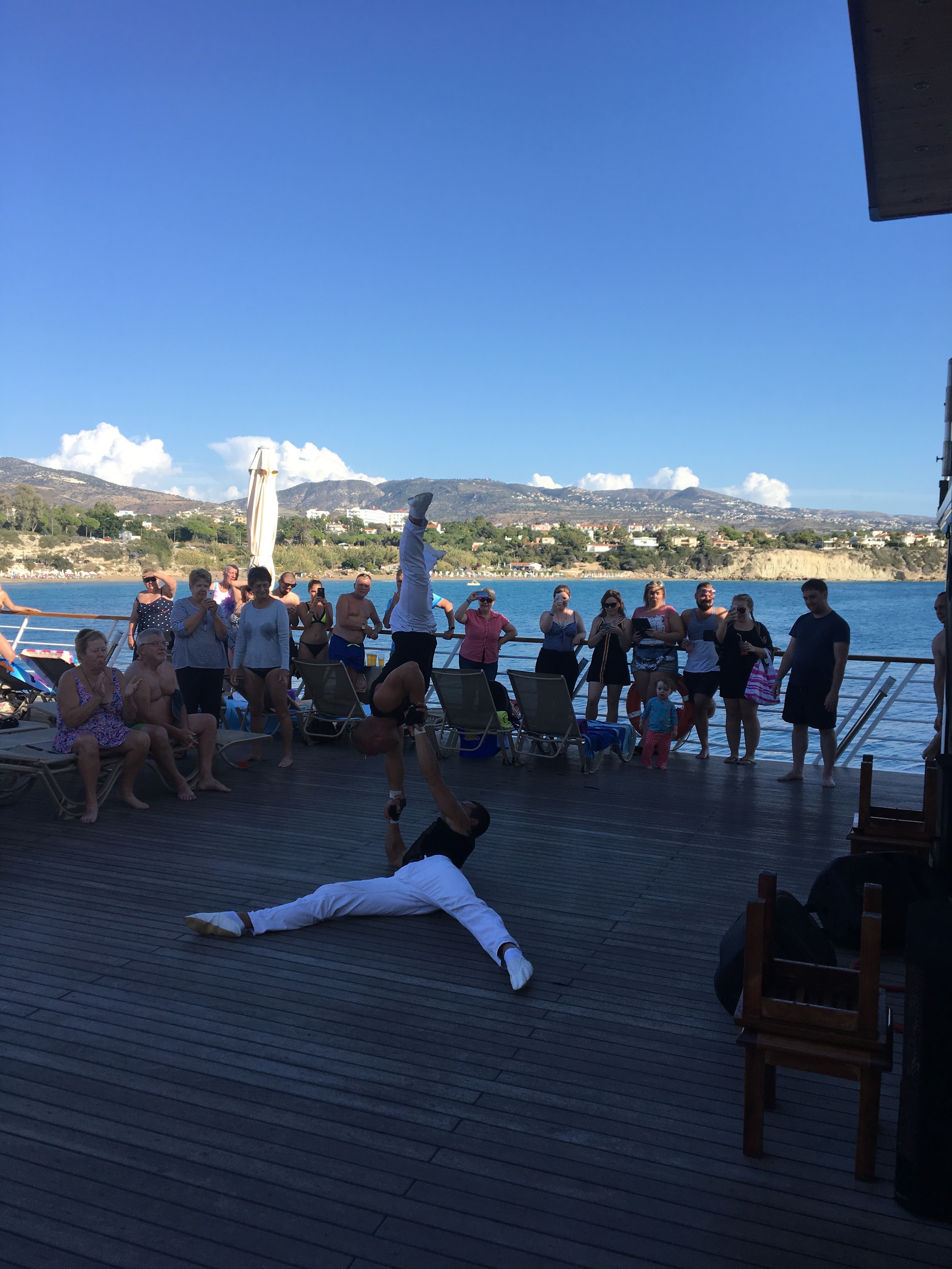 100. Acrobat Dancers Aboard the Wave Dancer